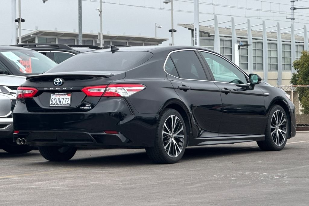 Certified Used 2020 Black Toyota SE image 4