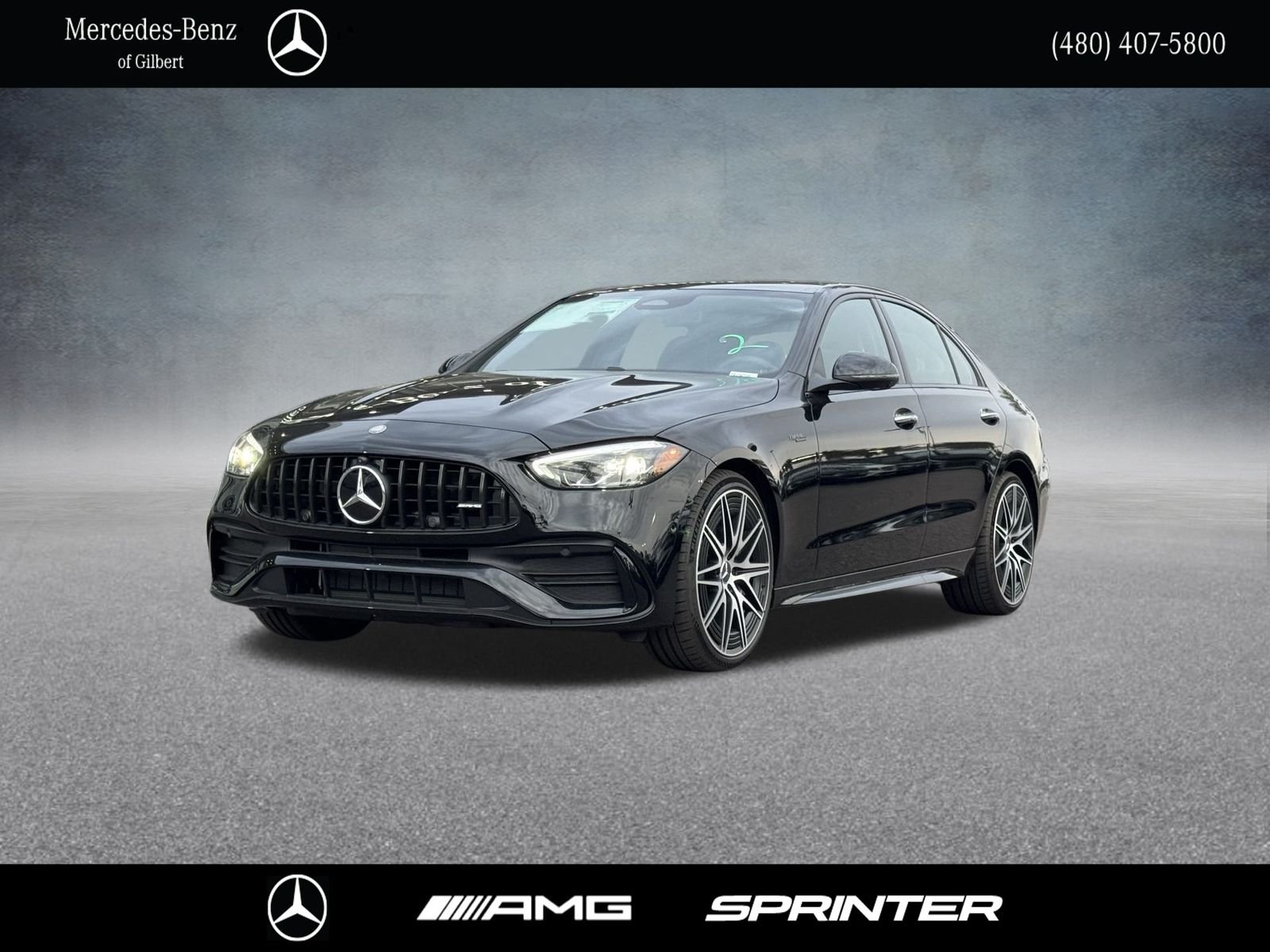 New 2026 Black Mercedes-Benz C 43 AMG® image 1