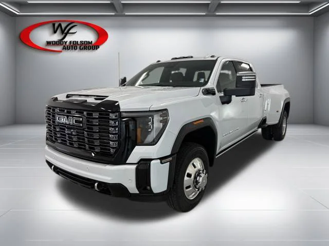 New 2026 Glacier White Tricoat GMC Denali Ultimate DRW image 3