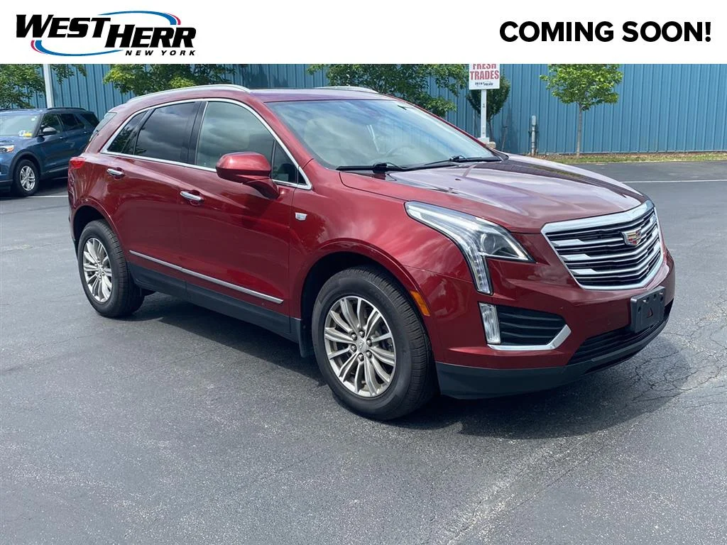 Used 2017 Red Passion Tintcoat Cadillac Luxury AWD image 1