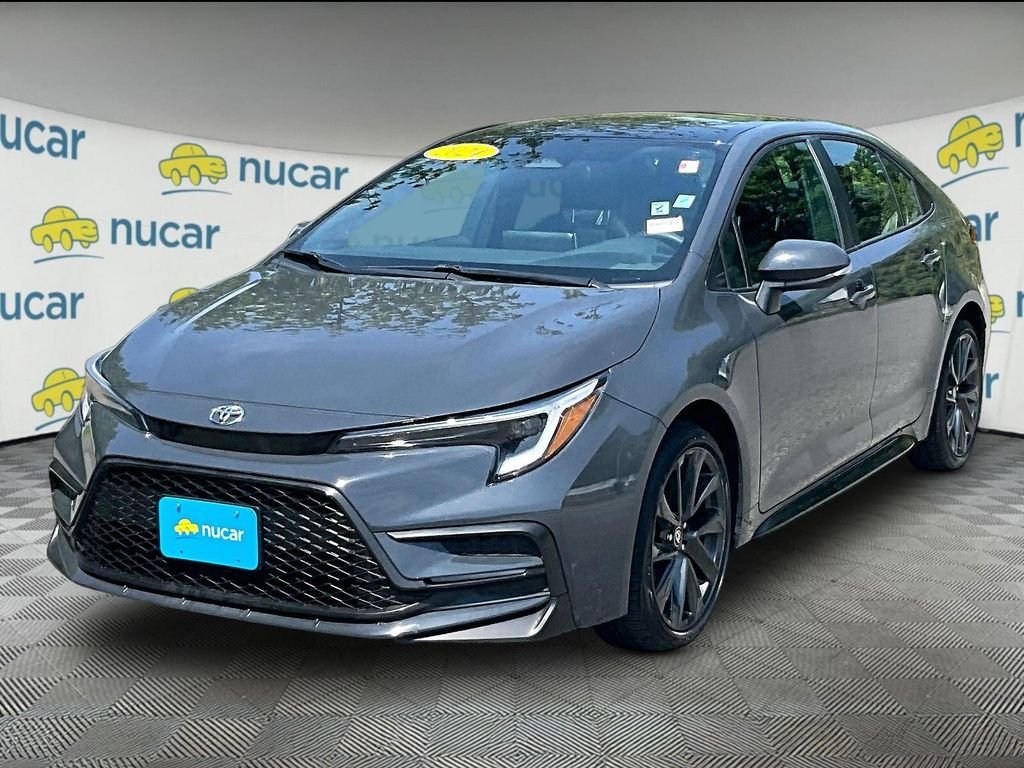Used 2024 Black Toyota XSE image 3