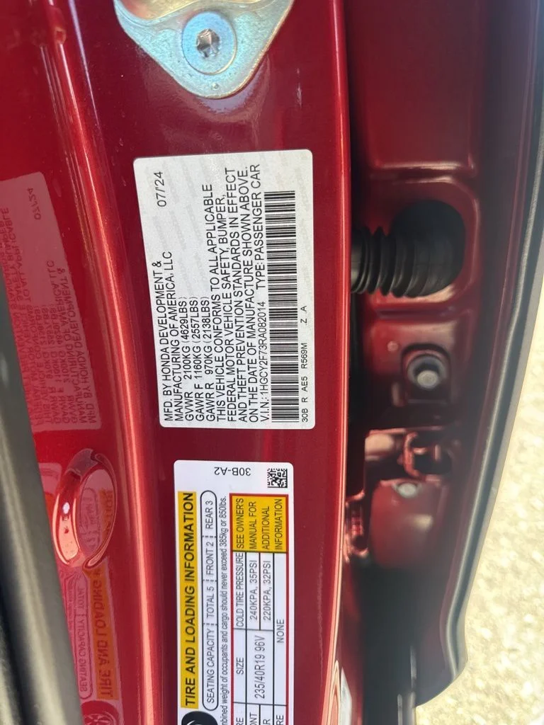 Used 2024 Red Honda Sport-L image 31
