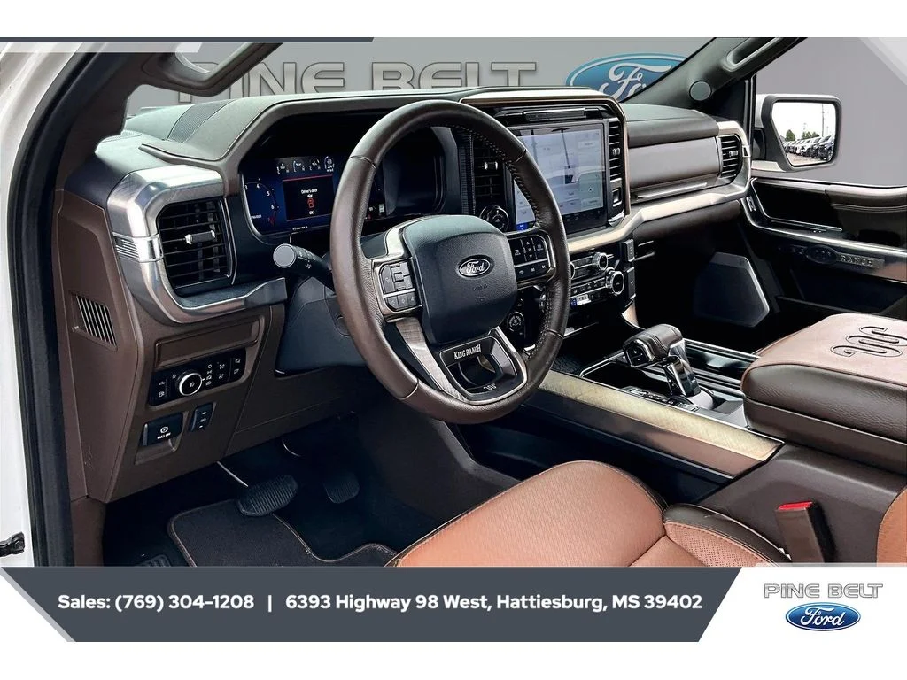 Used 2025 Star White Metallic Tri-Coat Ford King Ranch image 13