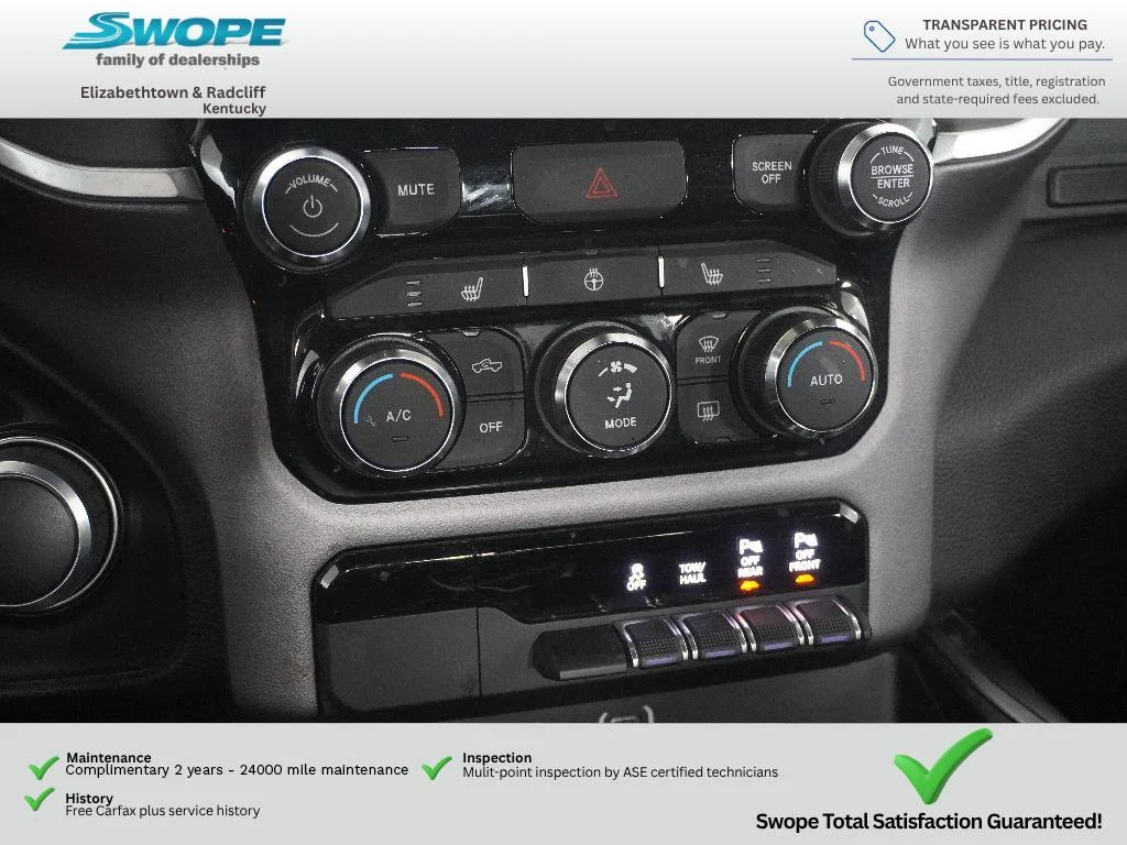 Used 2023 Bright White Clearcoat Ram Big Horn image 20
