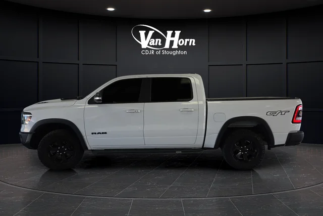 Used 2022 Bright White Clearcoat Ram Rebel image 4