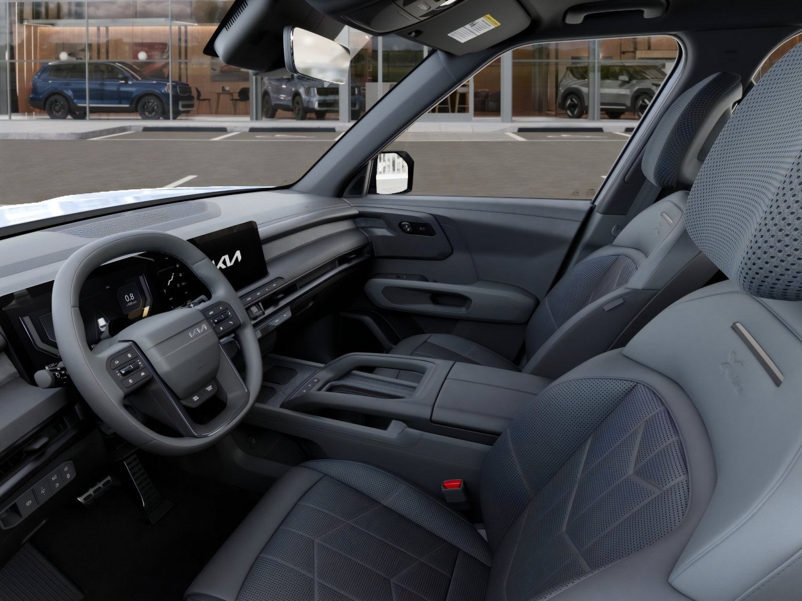 New 2027 Glacial White Pearl Kia X-Line SX image 17