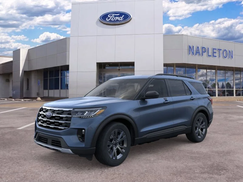New 2026 Vapor Blue Metallic Ford Active image 1
