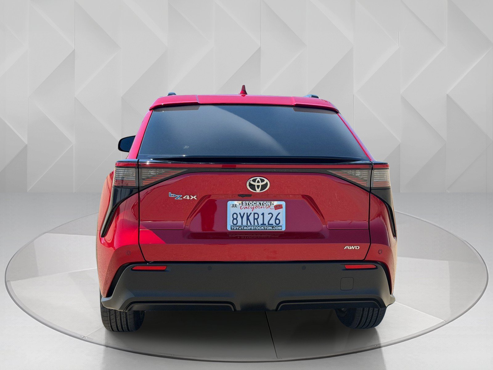 Certified Used 2023 Supersonic Red Toyota XLE image 4