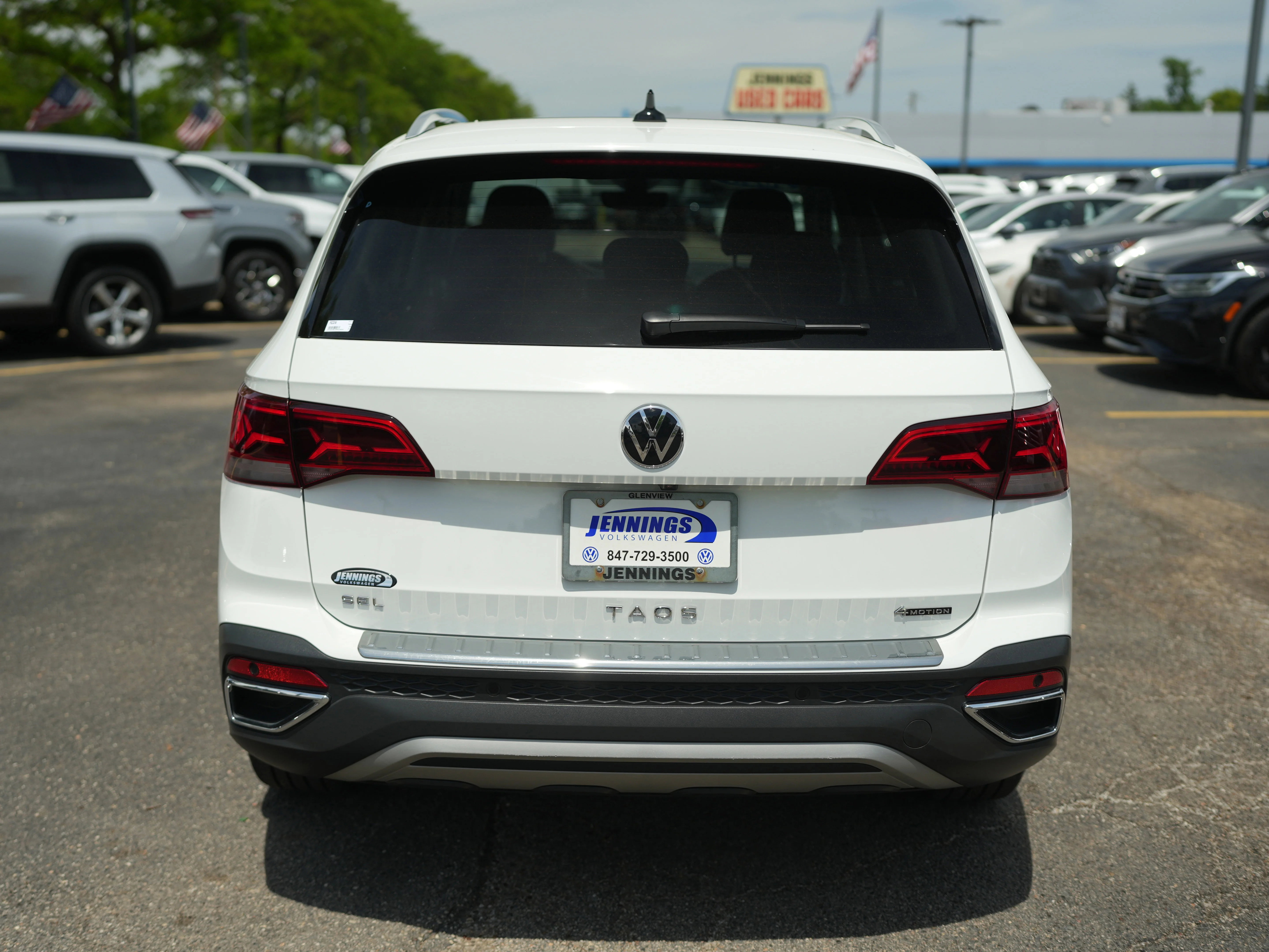 Certified Used 2023 White Volkswagen SEL image 6