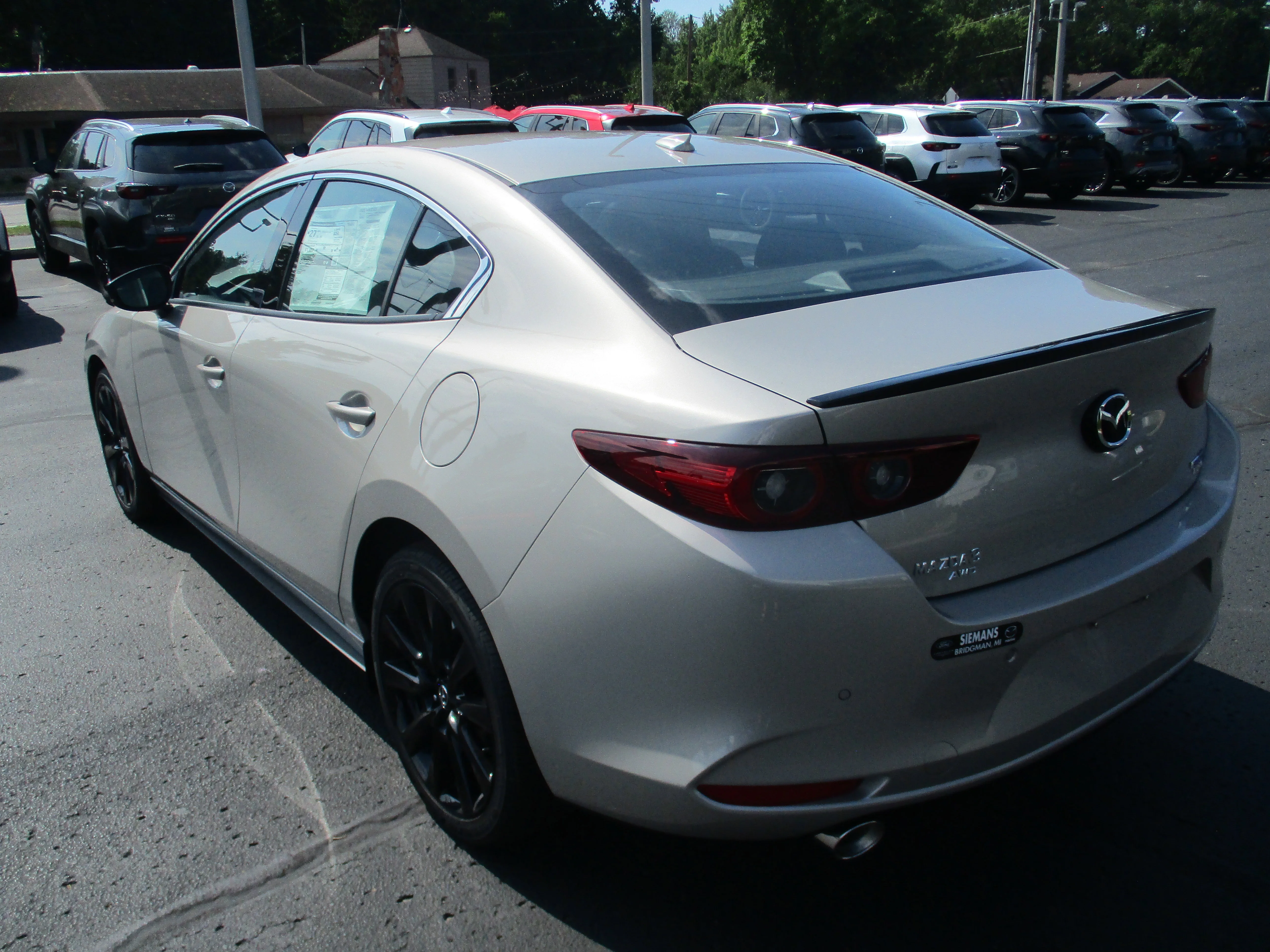 New 2025 Platinum Quartz Metallic Mazda 2.5 Turbo Premium Plus AWD image 8