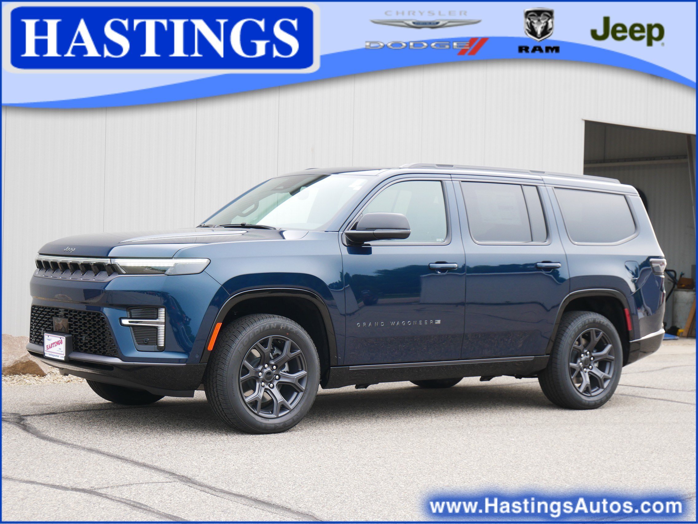 New 2026 Fathom Blue Pearl-Coat Exterior Paint Jeep Limited Altitude image 1
