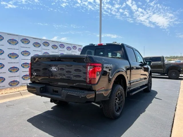 New 2026 Agate Black Metallic Ford XLT image 4