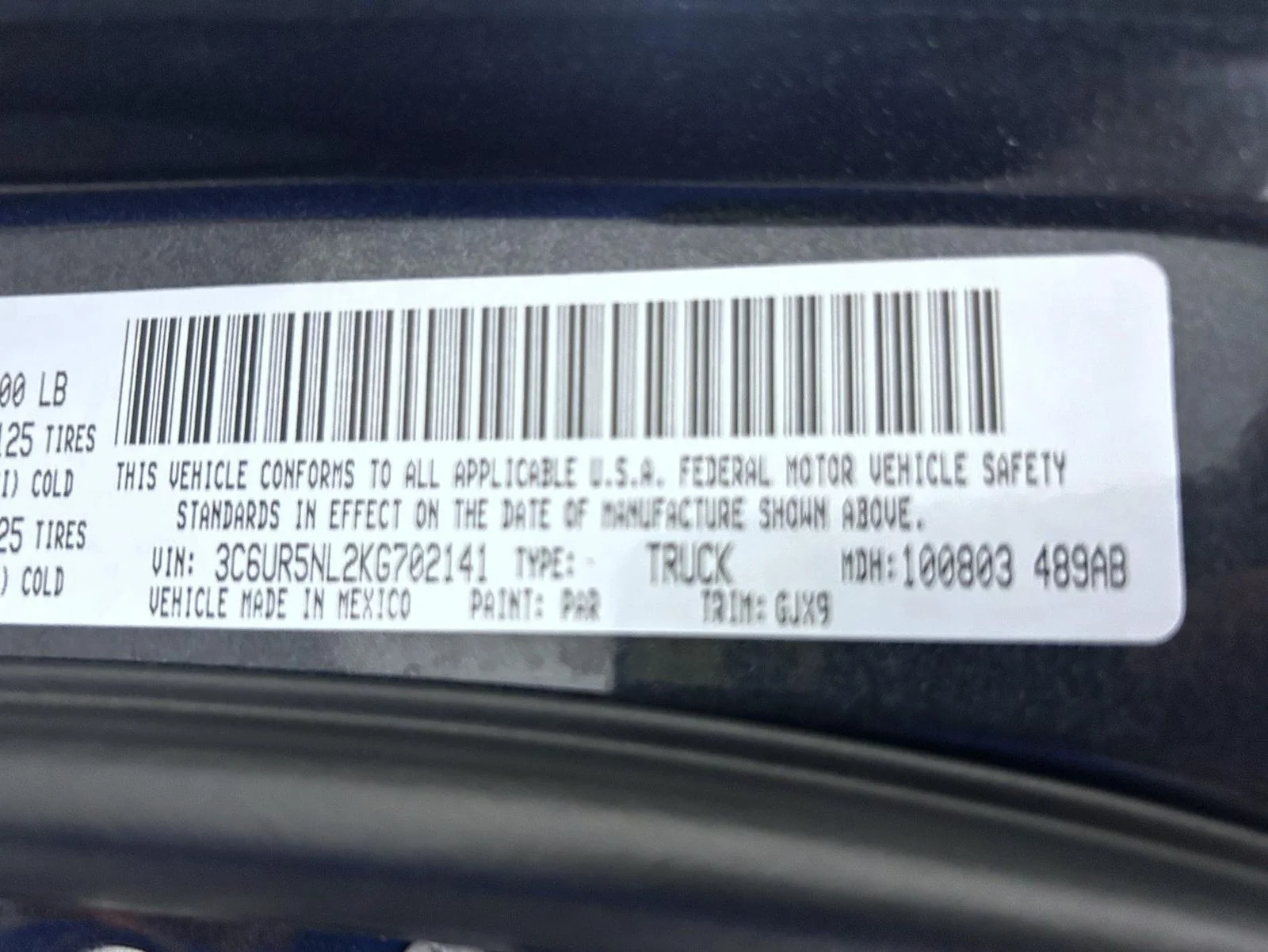 Used 2019 Gray Ram Laramie image 25
