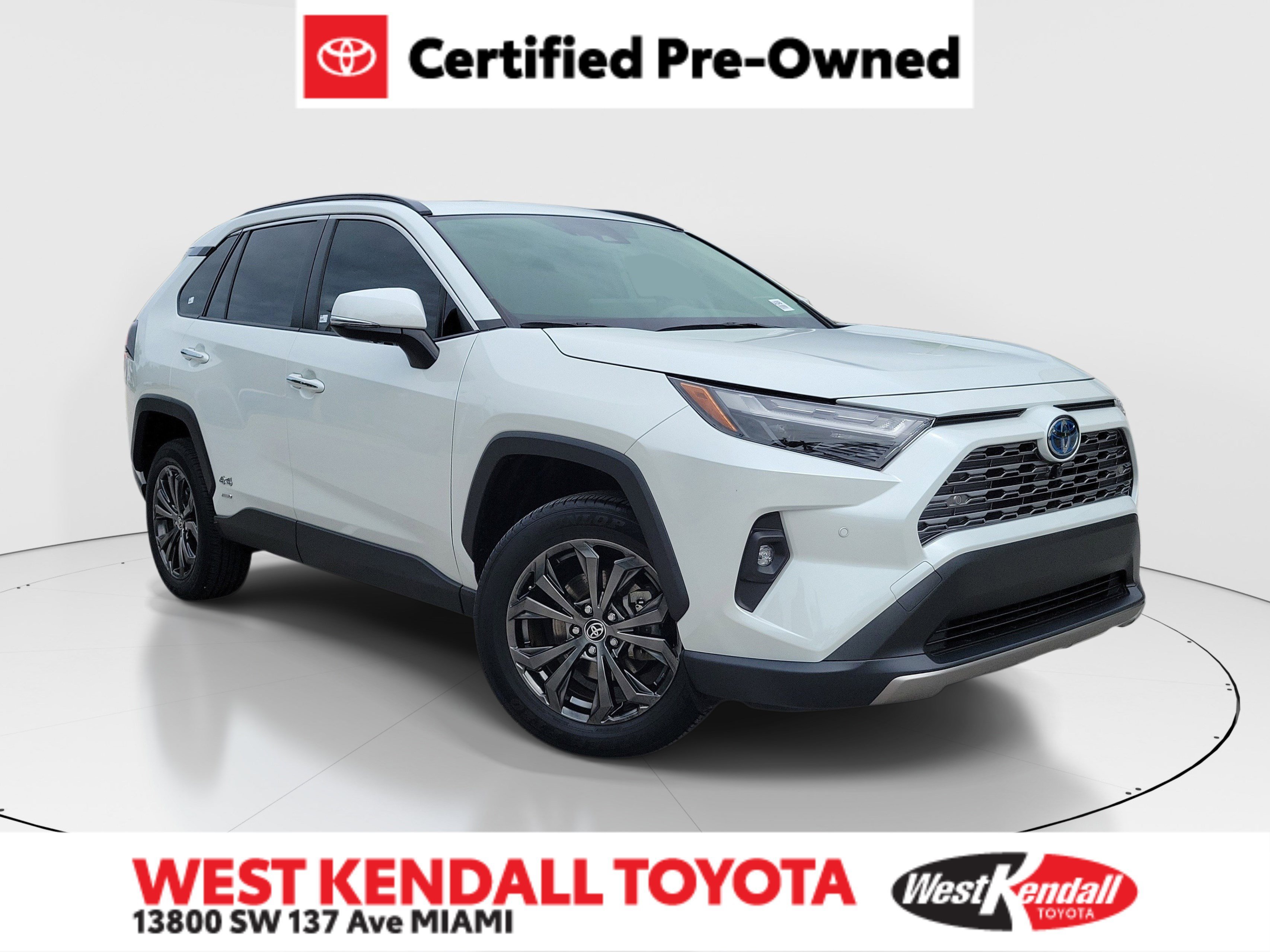 Used 2024 Pearl Toyota Hybrid Limited image 1