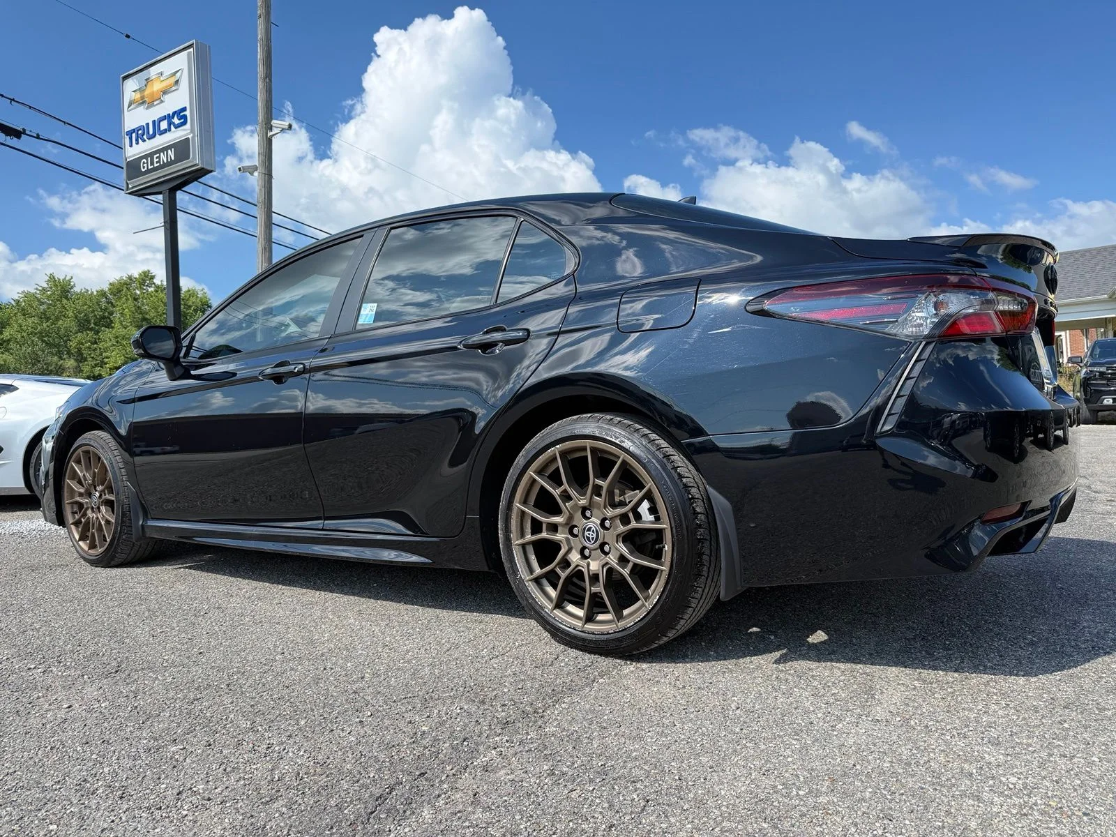 Used 2023 Black Toyota SE Nightshade image 4