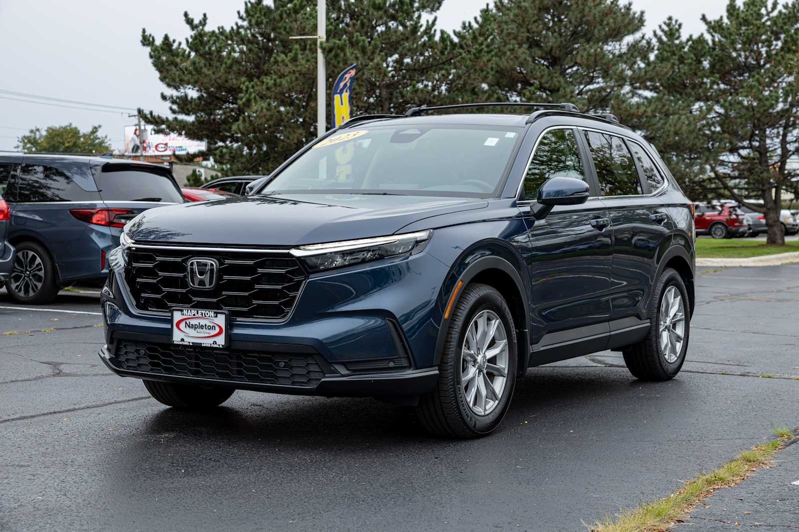 Used 2023 Canyon River Blue Metallic Honda EX-L image 3