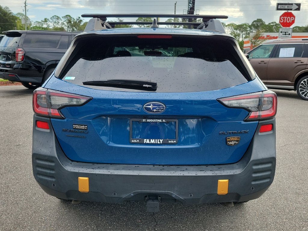 Used 2022 Geyser Blue Subaru Wilderness image 5
