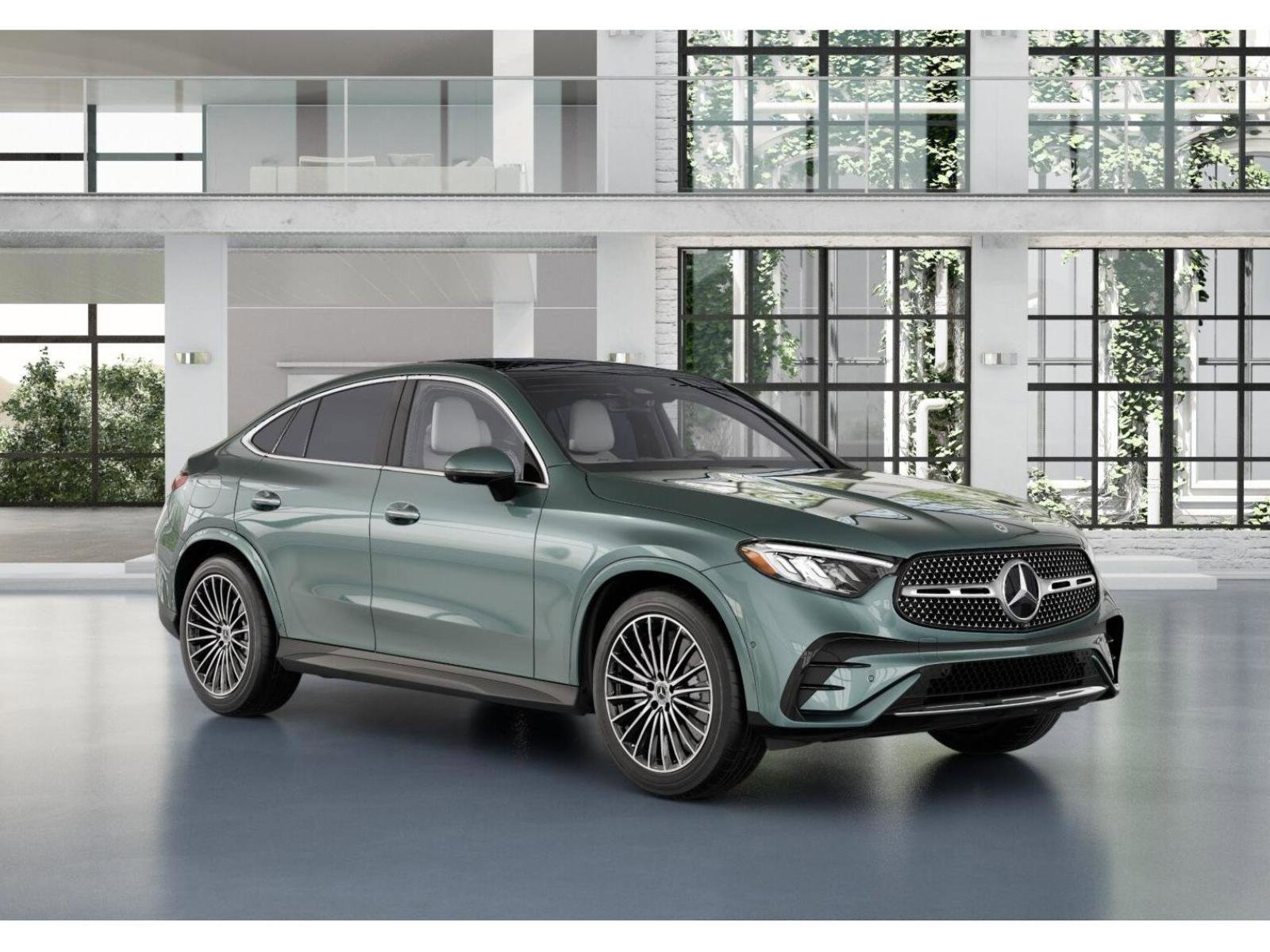 New 2026 Verde Silver Metallic Mercedes-Benz GLC 300 Coupe image 11