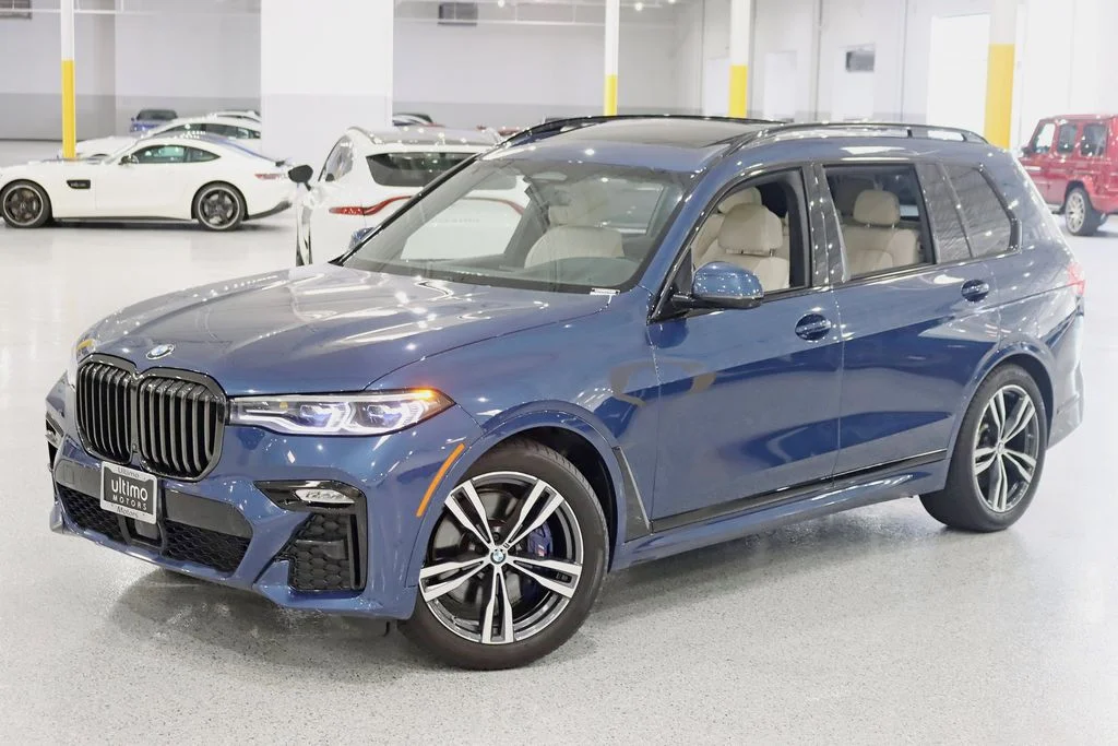 Used 2022 Blue BMW M50i image 7
