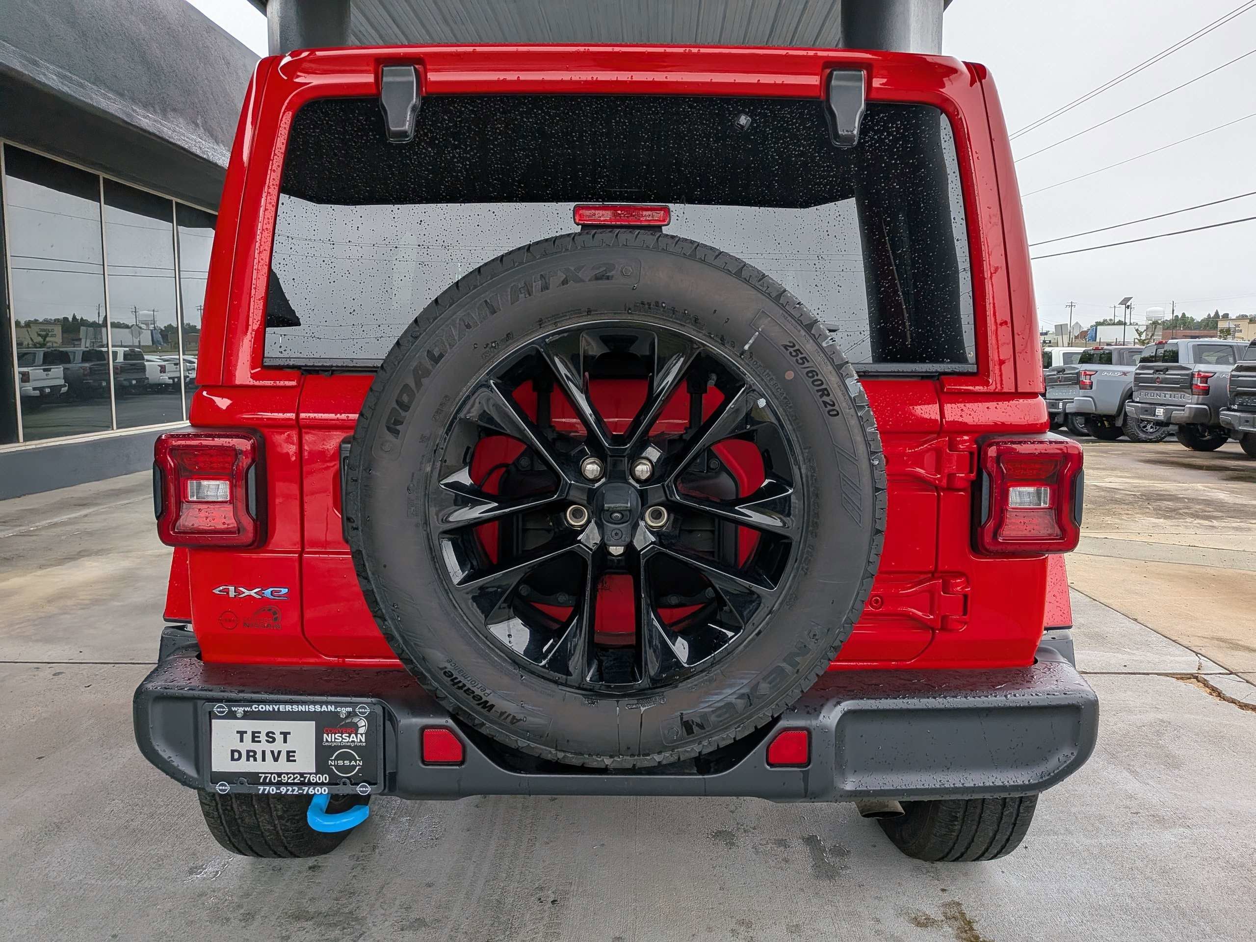 Used 2024 Red Jeep Sahara 4xe image 4