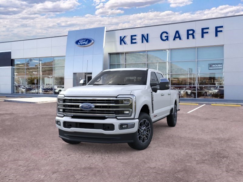 New 2026 Star White Metallic Tri-Coat Ford Platinum image 2