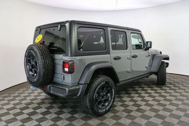 Used 2023 Gray Jeep Willys 4xe image 13