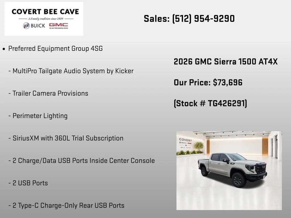 2026 GMC Sierra 1500 AT4X - Photo 31