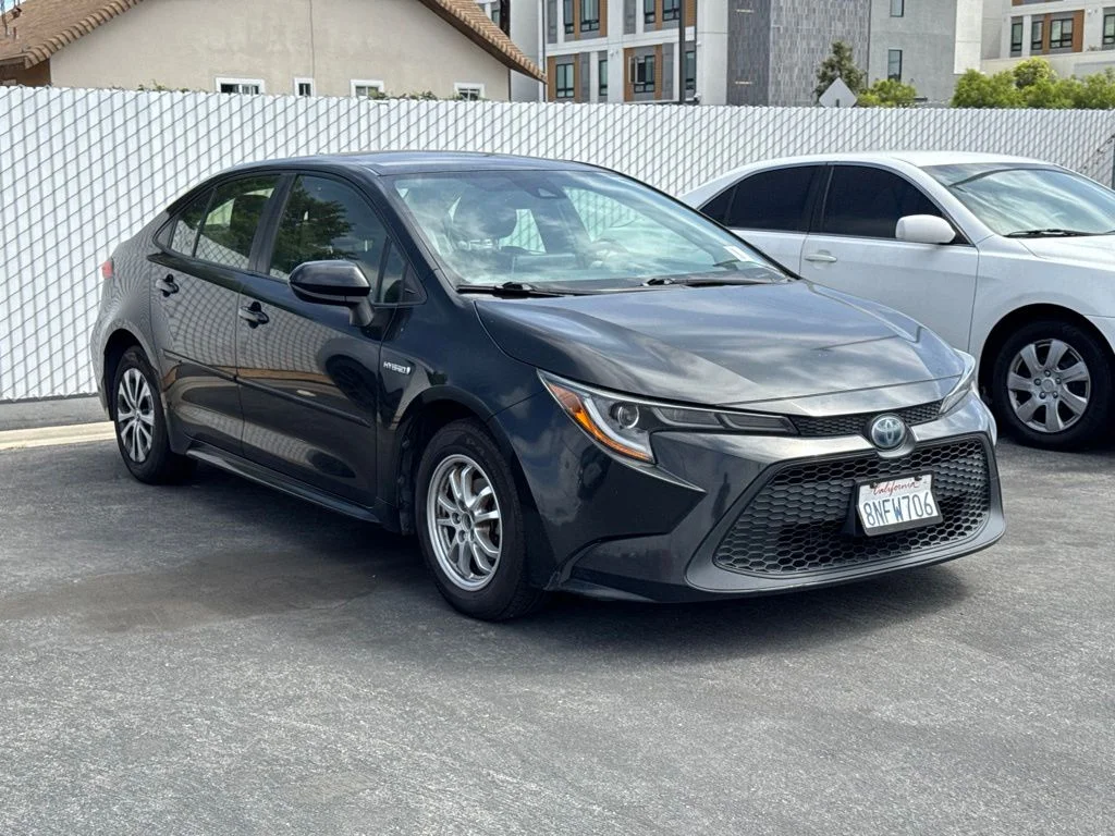 Used 2020 Black Toyota LE image 1