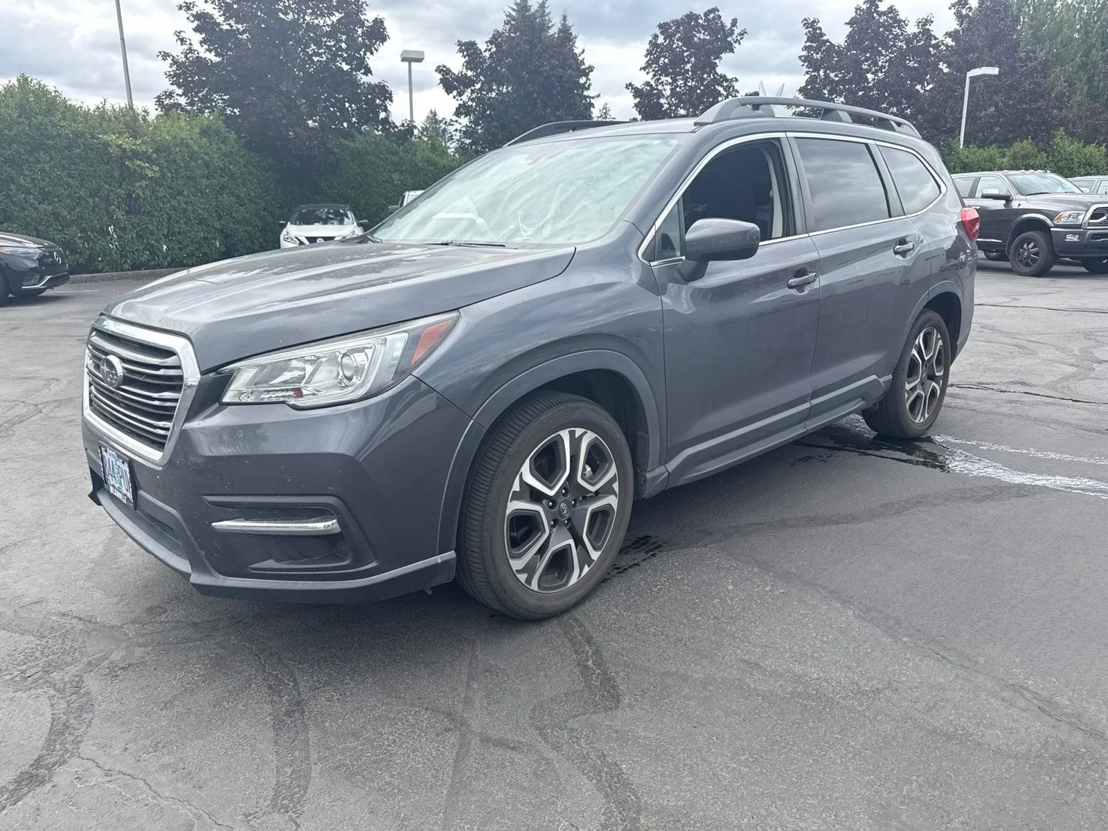Used 2020 Magnetite Gray Metallic Subaru Premium image 1