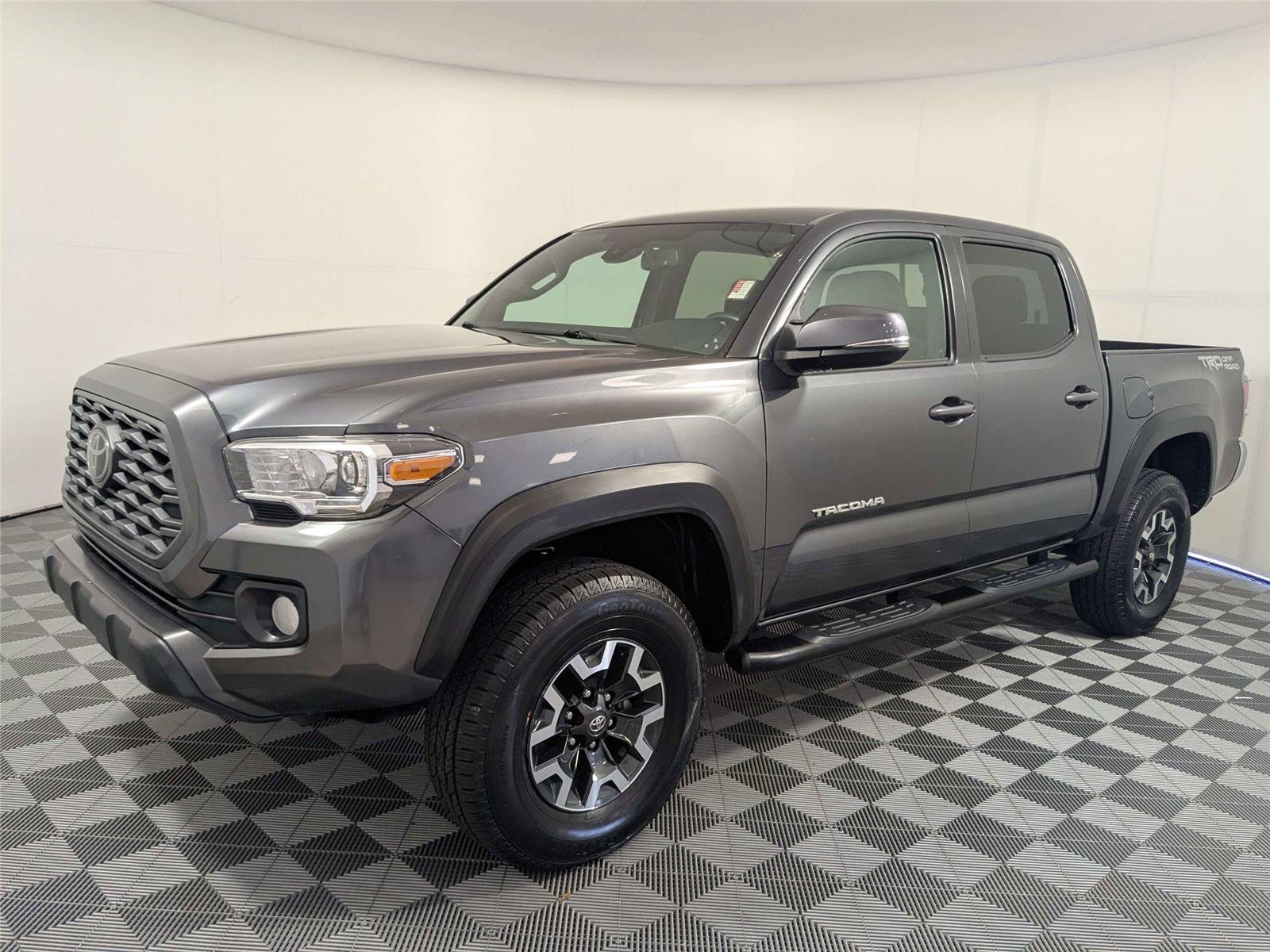 Used 2022 Magnetic Gray Metallic Toyota TRD Off-Road image 2