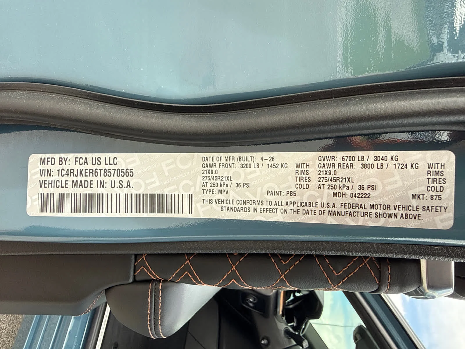 New 2026 Steel Blue Exterior Paint Jeep Summit image 34
