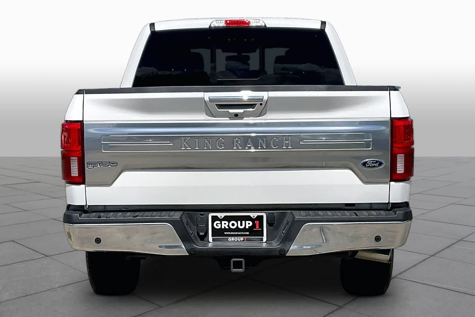 Used 2020 Star White Metallic Tri-Coat/Stone Gray Ford King Ranch image 5