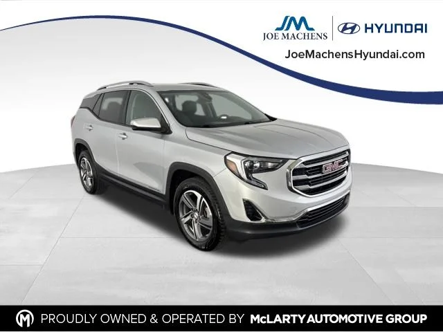 Used 2021 Silver GMC SLT image 2