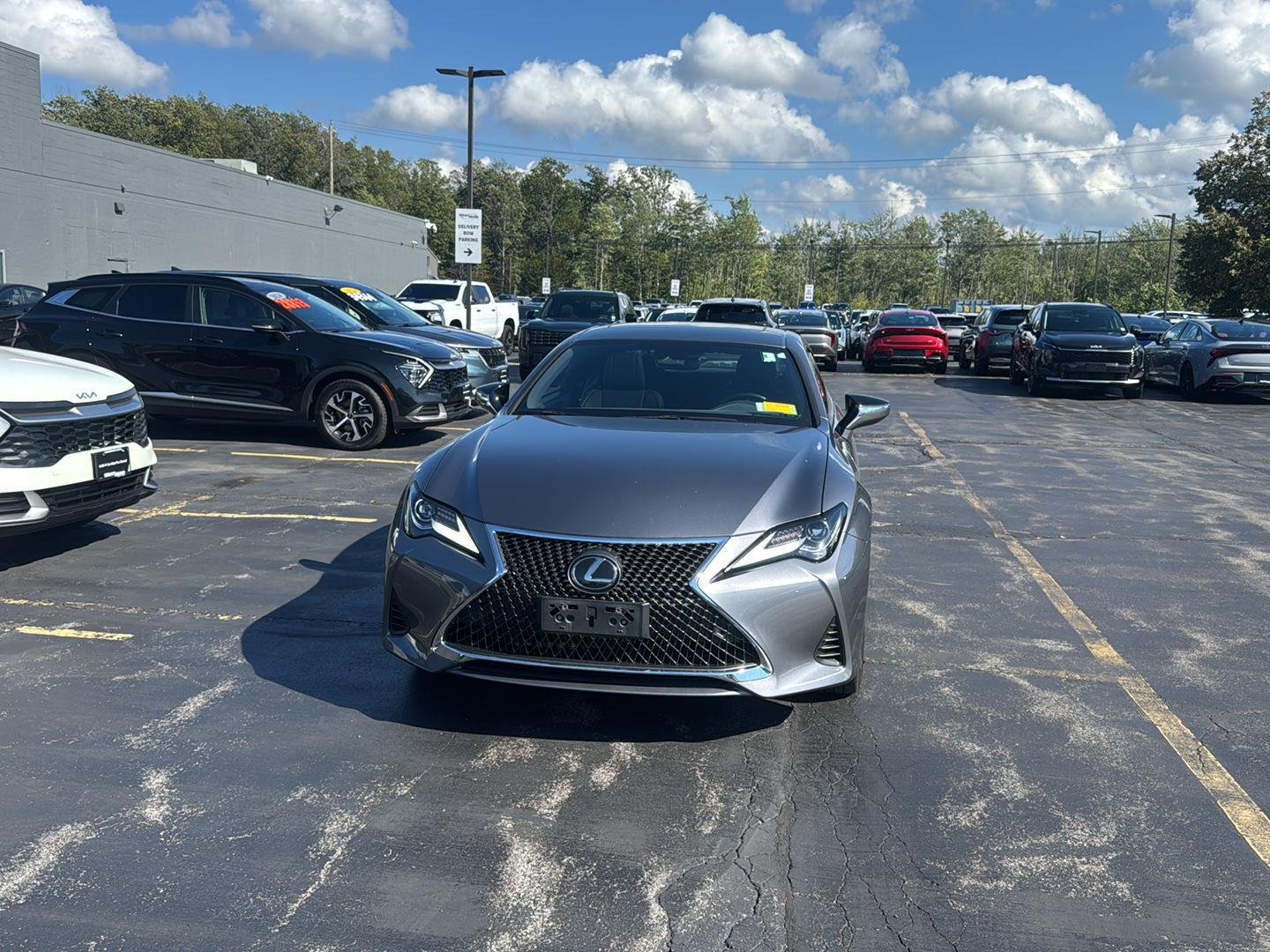 Used 2020 Nebula Gray Pearl Lexus RC 300 image 2