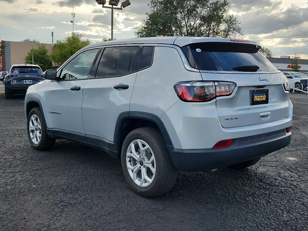 Used 2025 Silver Zynith Metallic Clearcoat Jeep Sport image 8