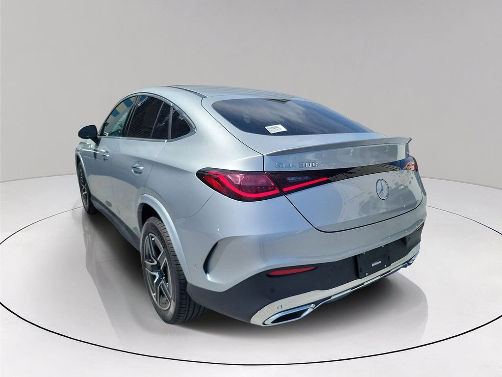 New 2026 Silver Mercedes-Benz GLC 300 Coupe image 4