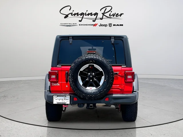 Used 2018 Red Jeep Unlimited Rubicon image 5