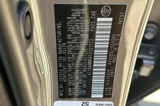 New 2026 Heavy Metal <sup>1</sup> Toyota  SE image 26
