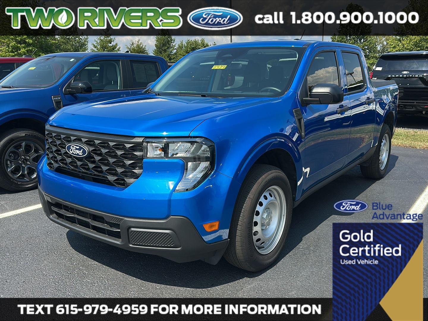 Certified Used 2025 Velocity Blue Ford XL image 1