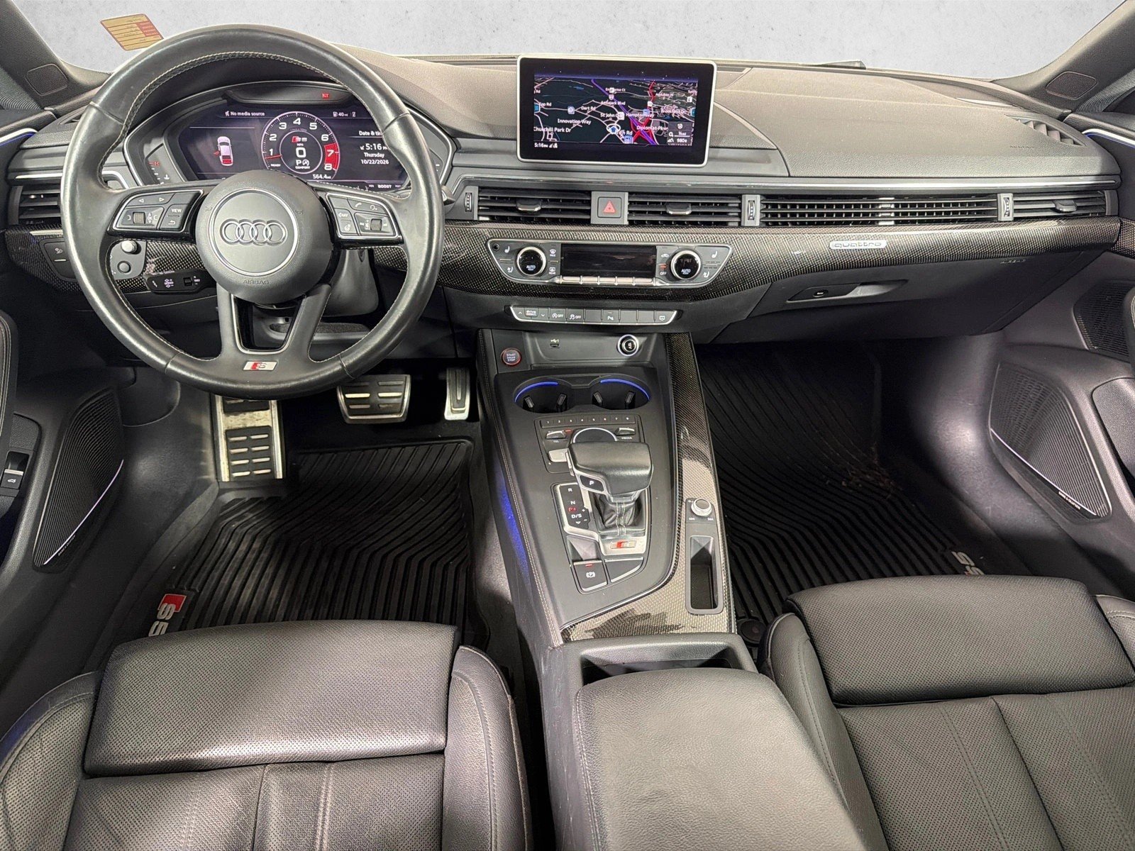 Used 2018 Daytona Gray Pearl Audi Prestige image 25