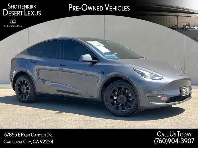 Used 2023 Midnight Silver Metallic Tesla Long Range image 1