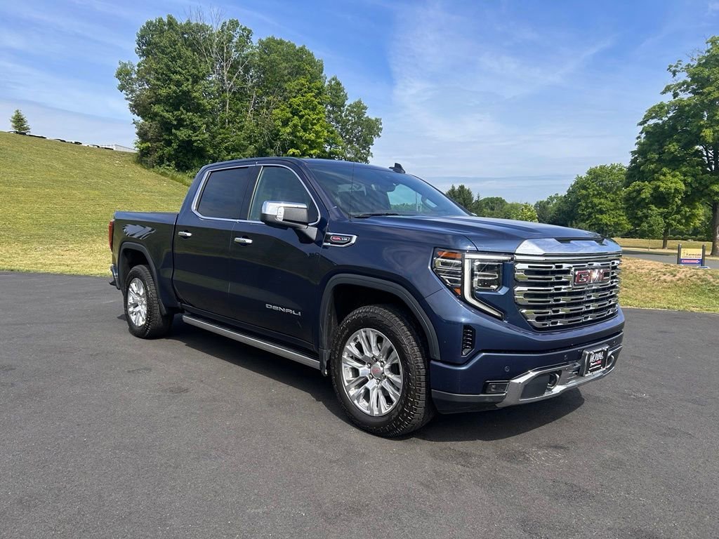 Certified Used 2023 Pacific Blue Metallic GMC Denali image 1