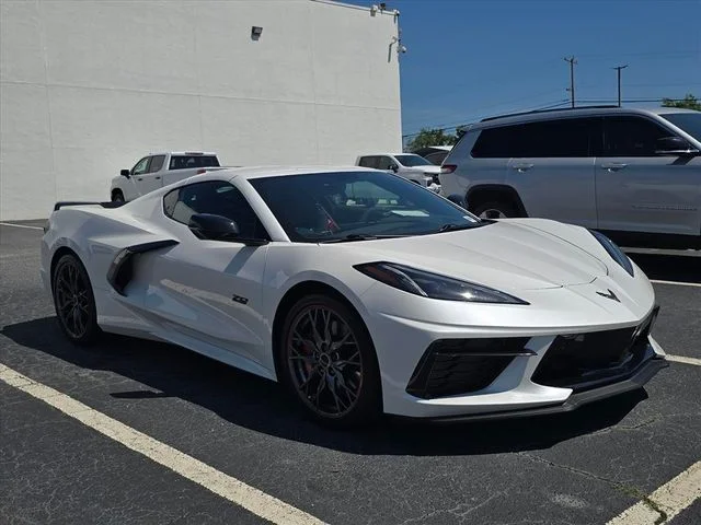 Certified Used 2023 White Chevrolet Stingray image 2