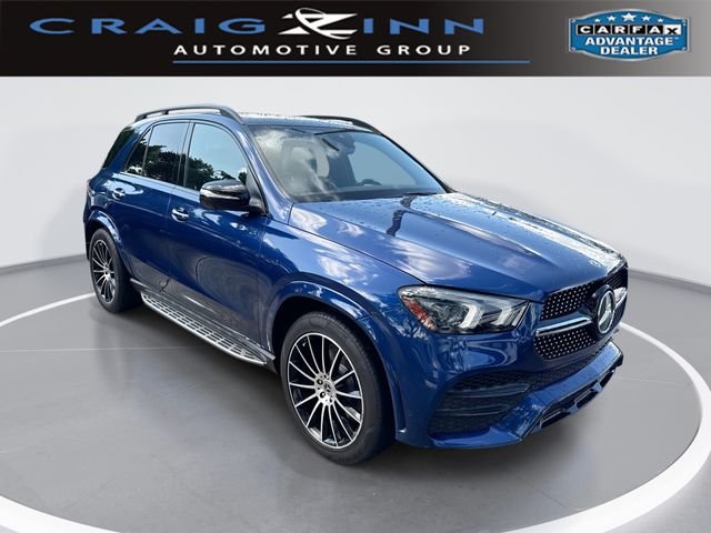 Used 2020 Blue Mercedes-Benz GLE 350 image 1