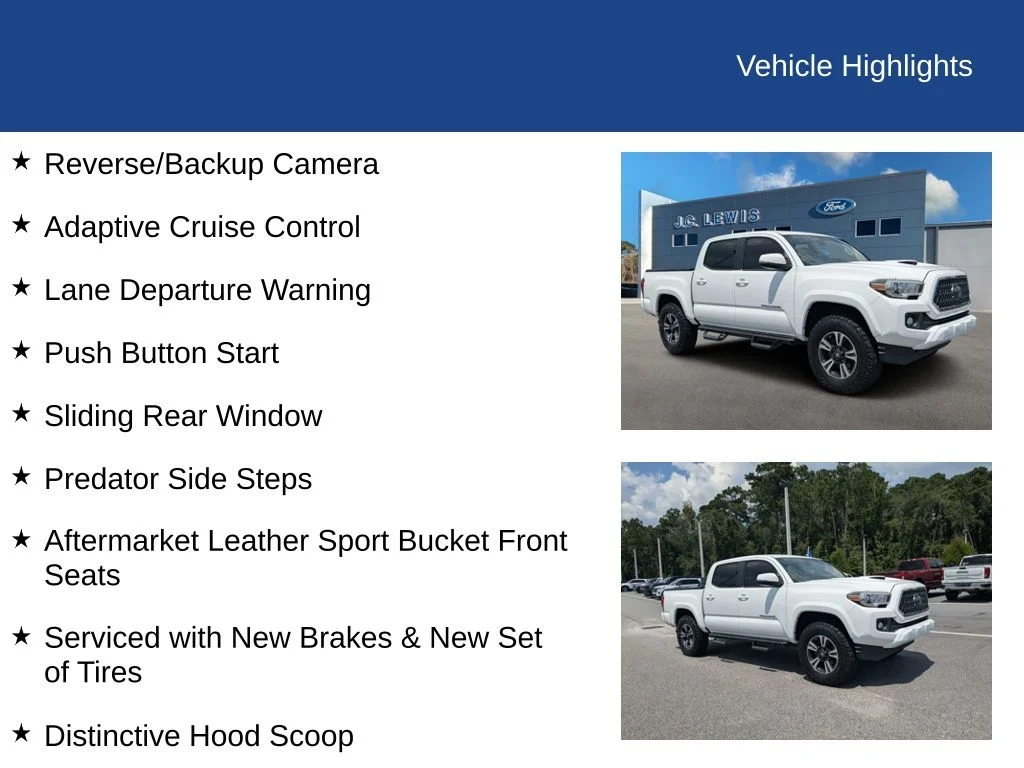 Used 2019 White Toyota TRD Sport image 21