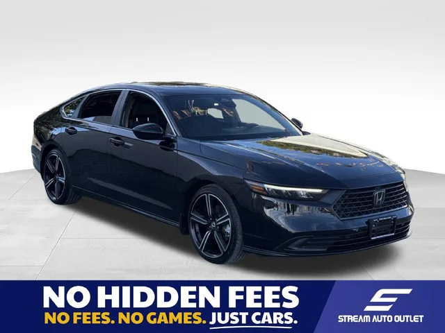 Pre-Owned 2024 Honda Accord Hybrid Sport 4D Sedan in Valley Stream ...