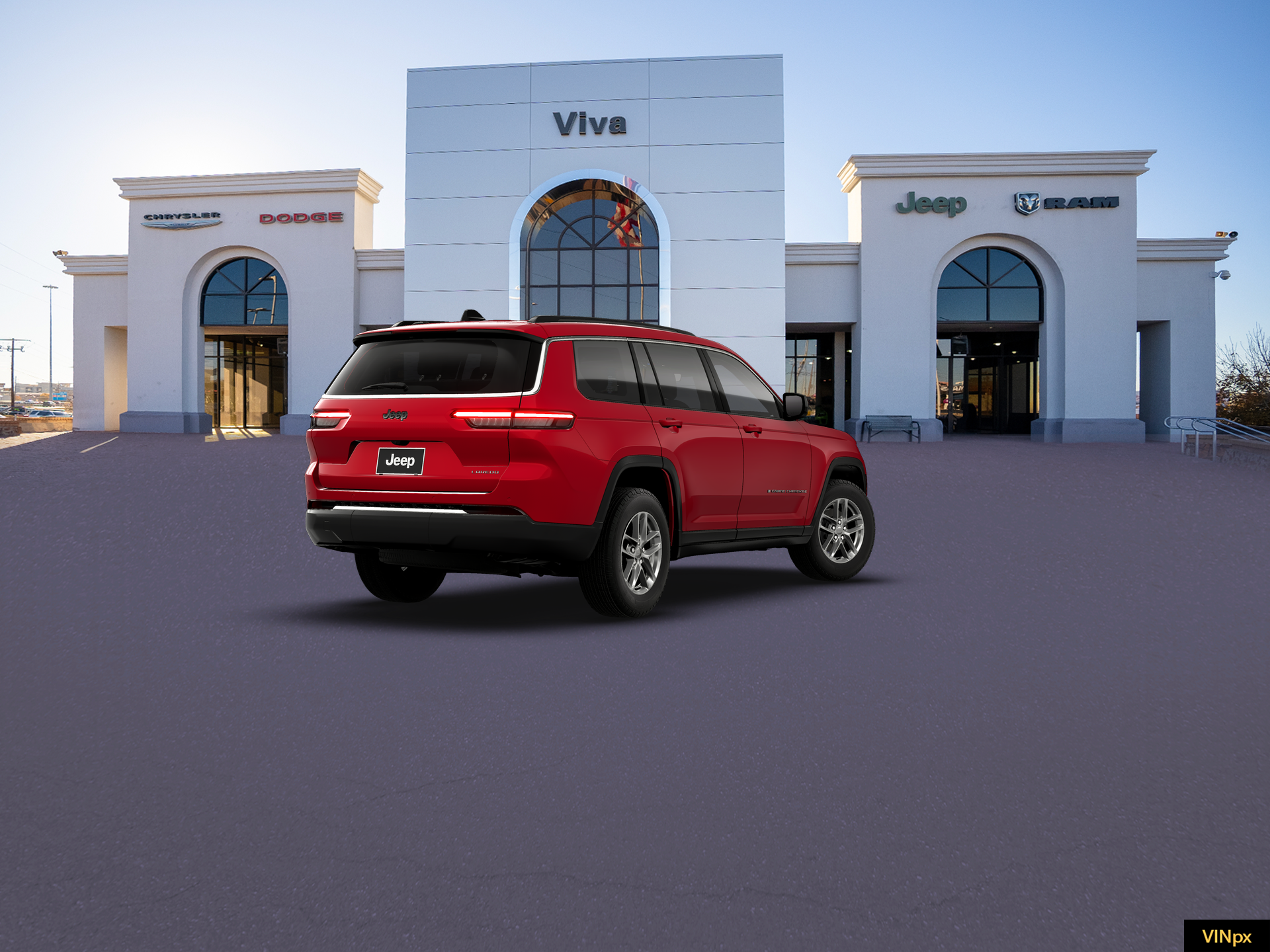 New 2026 Velvet Red Pearl-Coat Exterior Paint Jeep Laredo image 7