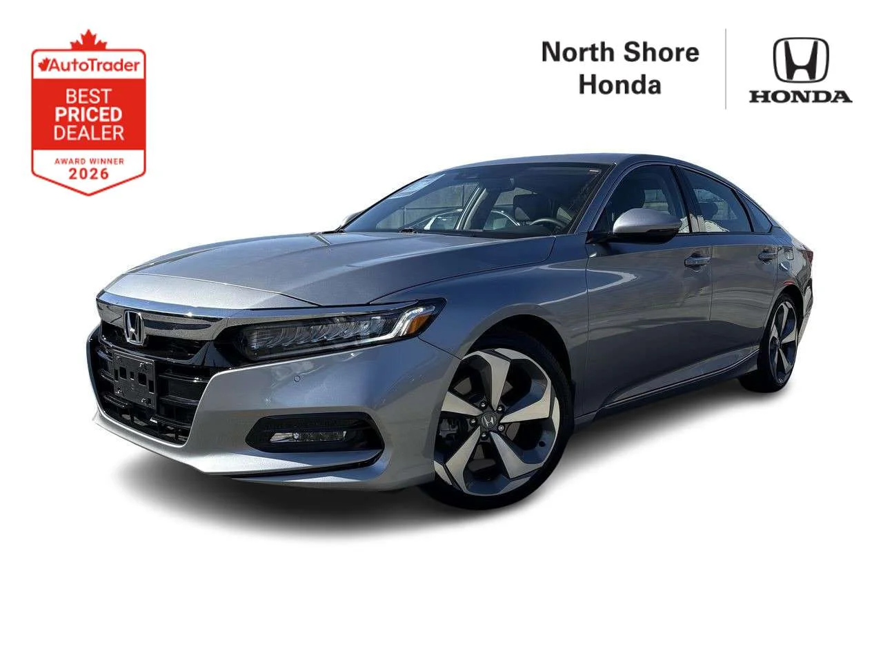 Used 2019 Lunar Silver Metallic Honda Sedan Sport CVT Dilawri Certified   No Accident image 1