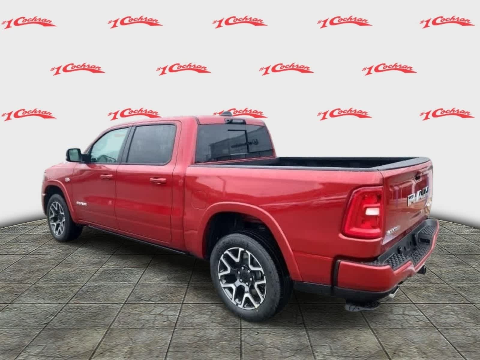 New 2026 Molten Red Pearlcoat Ram Laramie image 2