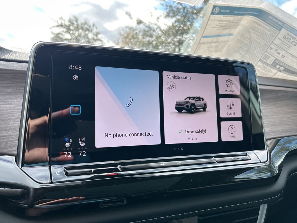 New 2026 White Volkswagen 2.0T SEL image 35